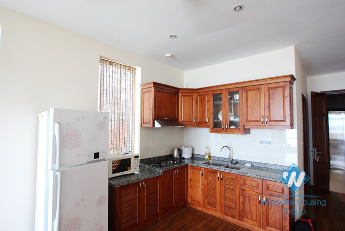 Lake view apartment for lease in Yen Phu Village, Tay Ho, Ha noi 